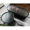 Стол журнальный SIGNAL LAGUNA A белый/черный, 45/48